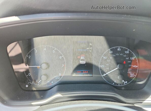 JTDS4MCEXP3516757 2023 TOYOTA COROLLA White Вид щитка приладів