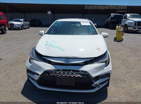 JTDS4MCEXSJ108411 2025 TOYOTA COROLLA White წინა ხედი