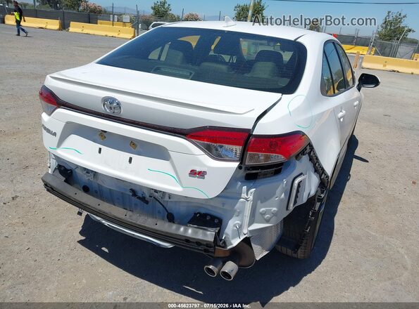 JTDS4MCEXSJ108411 2025 TOYOTA COROLLA White უკანა მარჯვენა