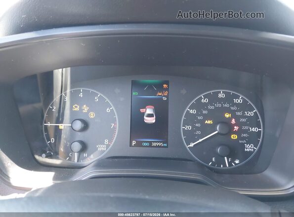JTDS4MCEXSJ108411 2025 TOYOTA COROLLA White უკანა სავარძლების ხედი