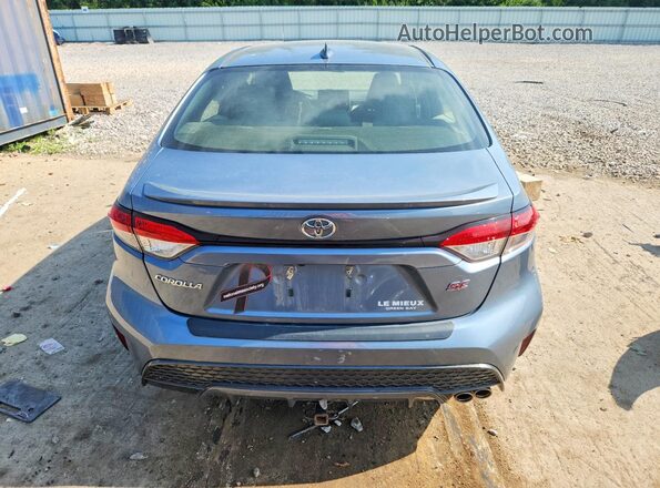 JTDS4RCE0LJ006646 2020 TOYOTA COROLLA Blue Vista trasera