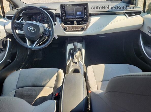 JTDS4RCE0LJ006646 2020 TOYOTA COROLLA Blue Vista del salpicadero