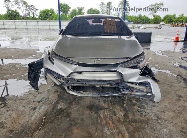 JTDS4RCE0LJ027352 2020 TOYOTA COROLLA Silver Front view