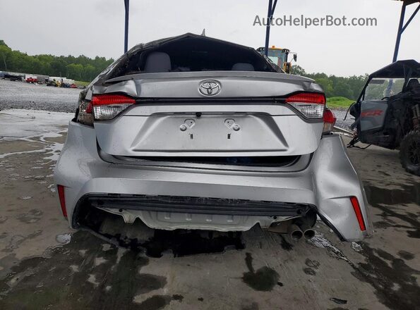 JTDS4RCE0LJ027352 2020 TOYOTA COROLLA Silver Rear view