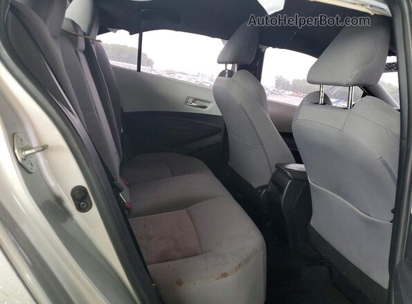 JTDS4RCE0LJ027352 2020 TOYOTA COROLLA Silver Rear seats view