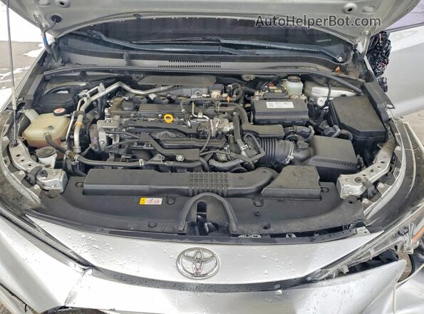 JTDS4RCE0LJ027352 2020 TOYOTA COROLLA Silver Rear interior view