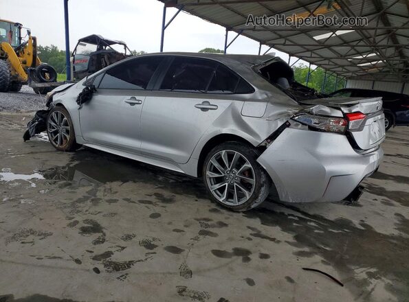 JTDS4RCE0LJ027352 2020 TOYOTA COROLLA Silver Rear left