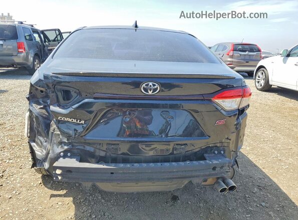 JTDS4RCE1LJ019177 2020 TOYOTA COROLLA Black Rear view