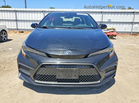 JTDS4RCE1LJ040837 2020 TOYOTA COROLLA Black წინა ხედი