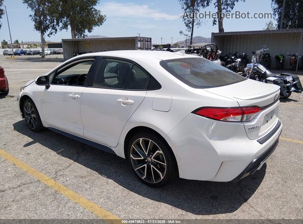 JTDS4RCE1LJ051093 2020 TOYOTA COROLLA White უკანა მარცხენა