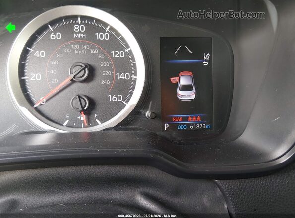 JTDS4RCE1LJ051093 2020 TOYOTA COROLLA White უკანა სავარძლების ხედი