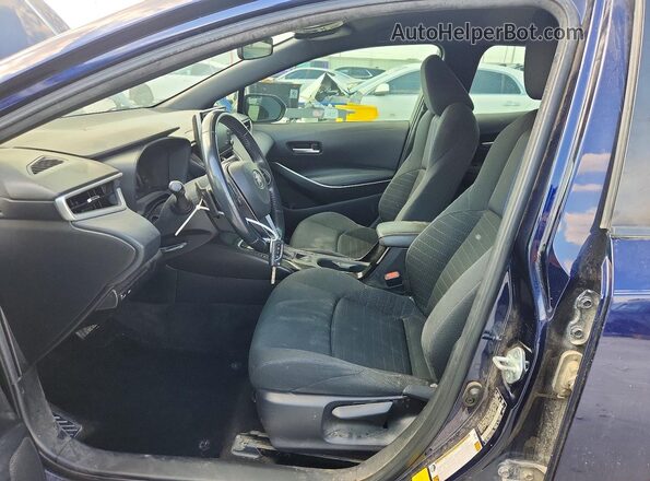 JTDS4RCE2LJ002341 2020 TOYOTA COROLLA Blue Vista interior delantera