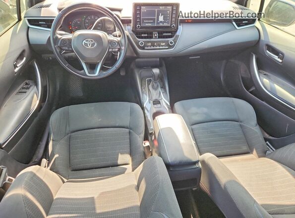 JTDS4RCE2LJ002341 2020 TOYOTA COROLLA Blue Vista del salpicadero