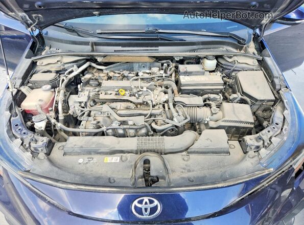 JTDS4RCE2LJ002341 2020 TOYOTA COROLLA Blue Vista interior trasera