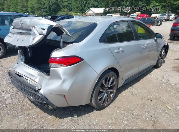JTDS4RCE2LJ010245 2020 TOYOTA COROLLA Серебряный Задняя правая четверть