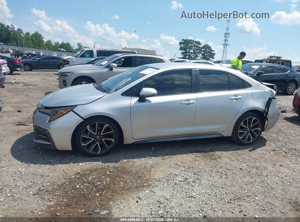 JTDS4RCE2LJ010245 2020 TOYOTA COROLLA Серебряный Панорамный вид салона 360°