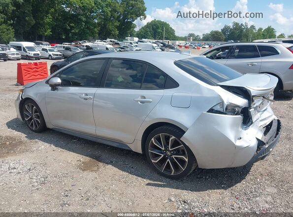 JTDS4RCE2LJ010245 2020 TOYOTA COROLLA Серебряный Вид спереди