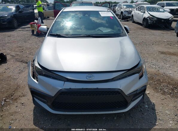 JTDS4RCE2LJ010245 2020 TOYOTA COROLLA Серебряный Вид щитка приборов