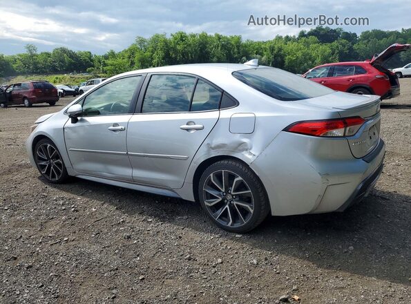 JTDS4RCE2LJ010374 2020 TOYOTA COROLLA Silver Rear left