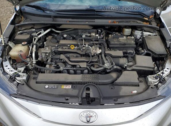 JTDS4RCE2LJ010374 2020 TOYOTA COROLLA Silver Rear interior view
