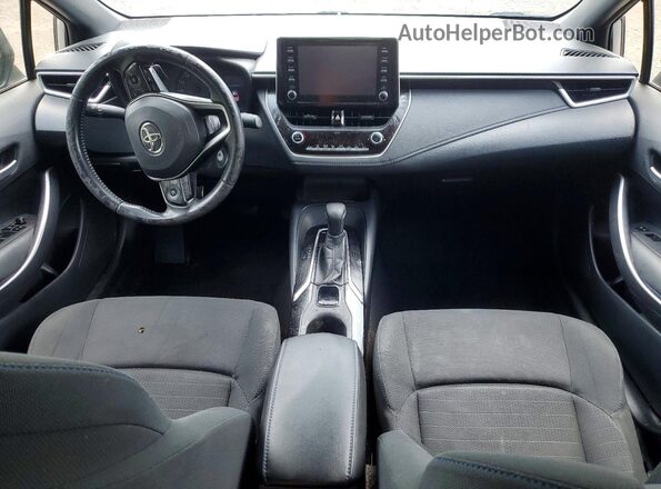 JTDS4RCE2LJ010374 2020 TOYOTA COROLLA Silver Dashboard view