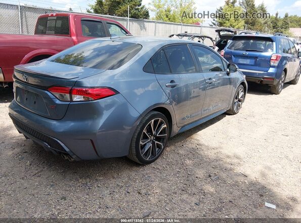 JTDS4RCE2LJ014344 2020 TOYOTA COROLLA Light Blue Tył prawy