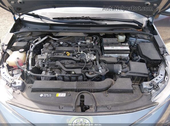 JTDS4RCE2LJ014344 2020 TOYOTA COROLLA Light Blue Widok z tyłu