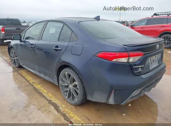 JTDS4RCE3LJ000467 2020 TOYOTA COROLLA Blue Հետևի ձախ