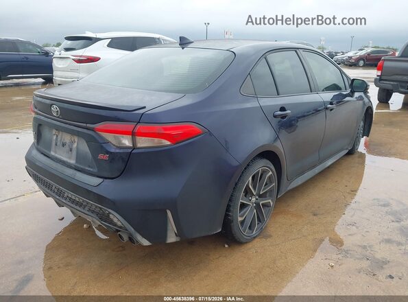 JTDS4RCE3LJ000467 2020 TOYOTA COROLLA Blue Հետևի աջ