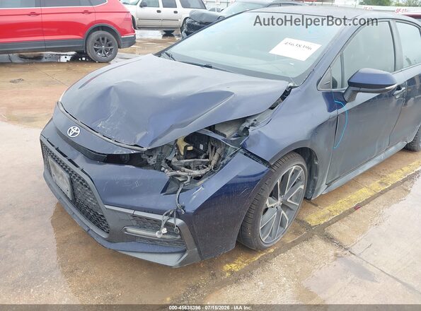 JTDS4RCE3LJ000467 2020 TOYOTA COROLLA Blue Դիմացի տեսք