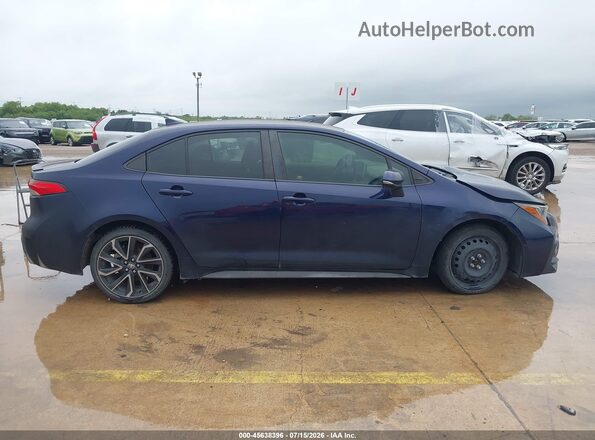JTDS4RCE3LJ000467 2020 TOYOTA COROLLA Blue Սալոնի 360 աստիճան տեսք