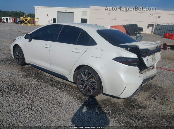JTDS4RCE3LJ001828 2020 TOYOTA COROLLA White უკანა მარცხენა