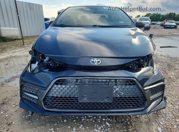 JTDS4RCE3LJ002784 2020 TOYOTA COROLLA Black წინა ხედი