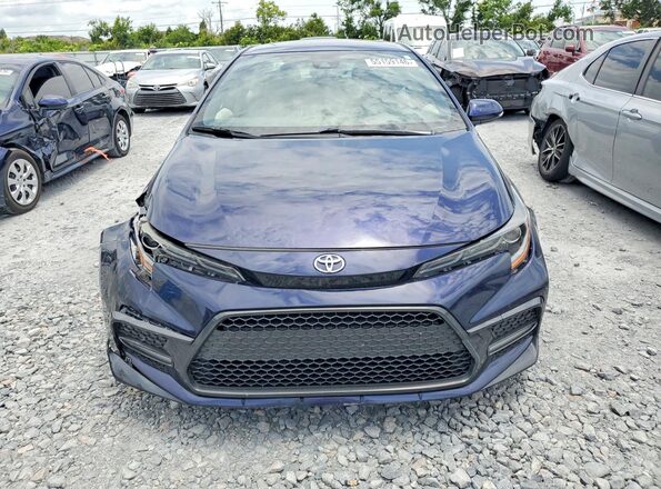 JTDS4RCE3LJ022453 2020 TOYOTA COROLLA Blue Vista frontal