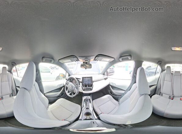 JTDS4RCE3LJ022453 2020 TOYOTA COROLLA Blue Vista de la etiqueta del VIN