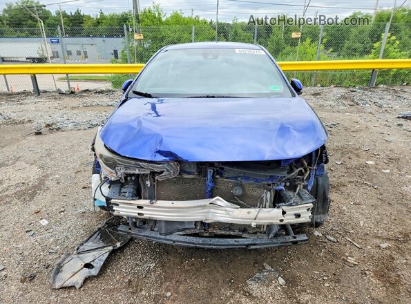 JTDS4RCE3LJ040354 2020 TOYOTA COROLLA Blue Вид спереду