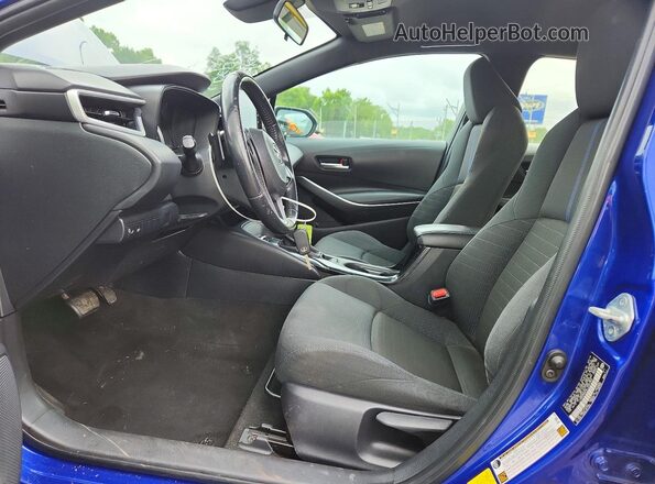 JTDS4RCE3LJ040354 2020 TOYOTA COROLLA Blue Вид салону спереду
