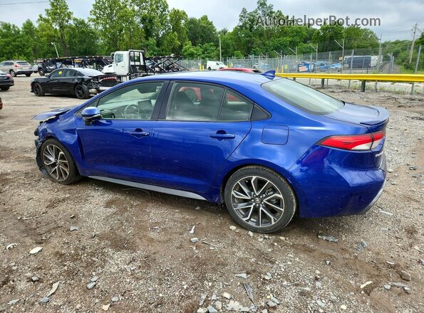 JTDS4RCE3LJ040354 2020 TOYOTA COROLLA Blue Задня ліва чверть
