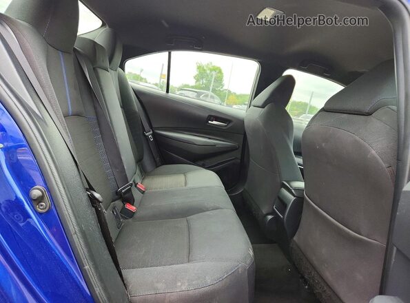 JTDS4RCE3LJ040354 2020 TOYOTA COROLLA Blue Вид задніх сидінь