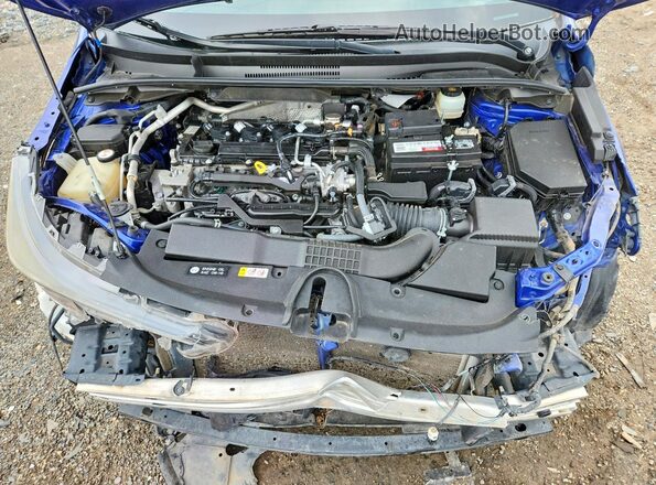 JTDS4RCE3LJ040354 2020 TOYOTA COROLLA Blue Вид задньої частини салону