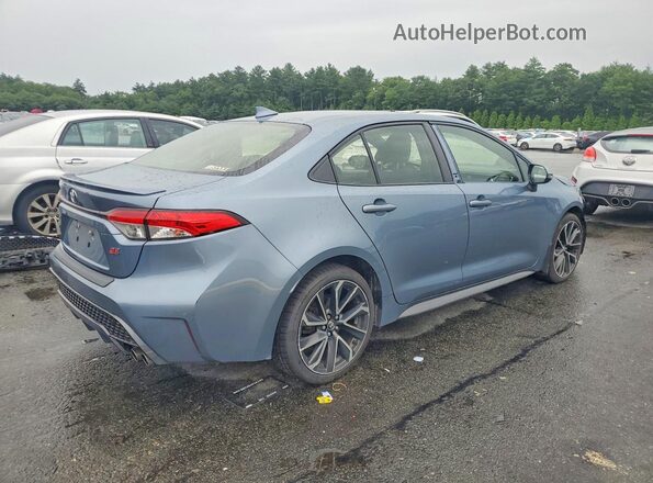 JTDS4RCE4LJ001059 2020 TOYOTA COROLLA Gray Trasero derecho