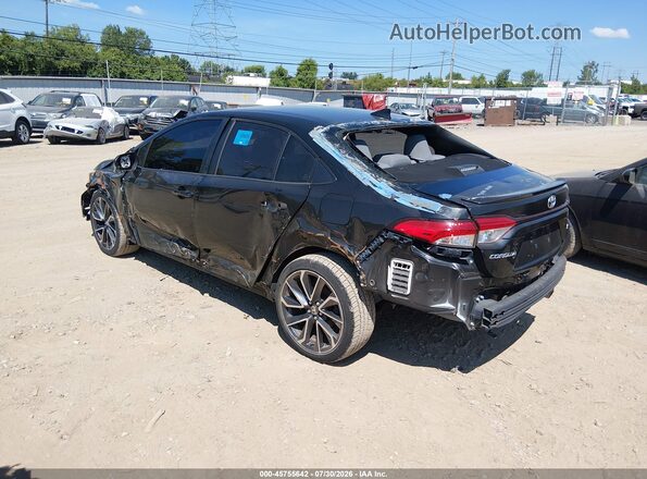 JTDS4RCE5LJ006514 2020 TOYOTA COROLLA Black Rear left