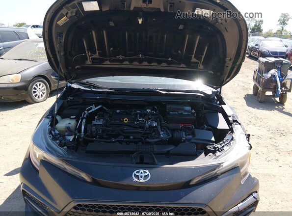 JTDS4RCE5LJ006514 2020 TOYOTA COROLLA Black Rear view