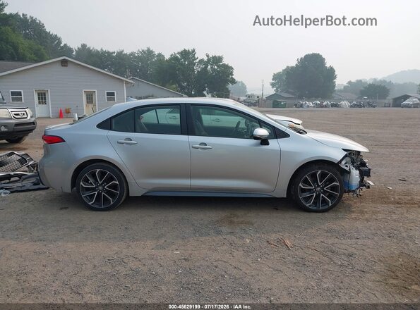 JTDS4RCE5LJ021448 2020 TOYOTA COROLLA Silver Սալոնի 360 աստիճան տեսք