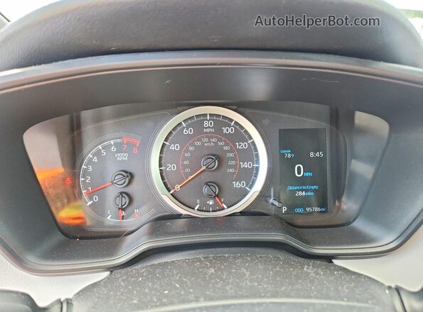 JTDS4RCE5LJ021532 2020 TOYOTA COROLLA Blue ხელსაწყოთა პანელის ხედი