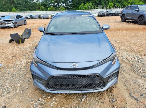 JTDS4RCE5LJ021532 2020 TOYOTA COROLLA Blue წინა ხედი