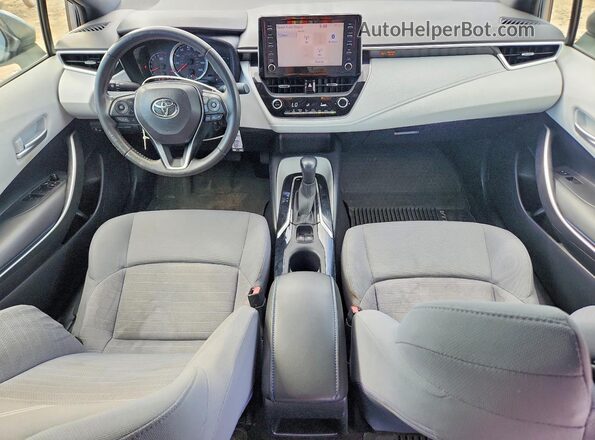 JTDS4RCE5LJ021532 2020 TOYOTA COROLLA Blue წინა პანელის ხედი