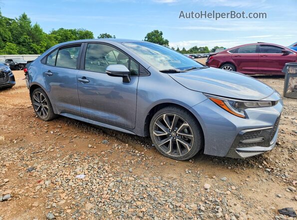JTDS4RCE5LJ021532 2020 TOYOTA COROLLA Blue წინა მარჯვენა