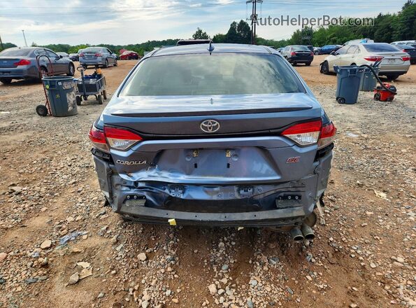 JTDS4RCE5LJ021532 2020 TOYOTA COROLLA Blue უკანა ხედი