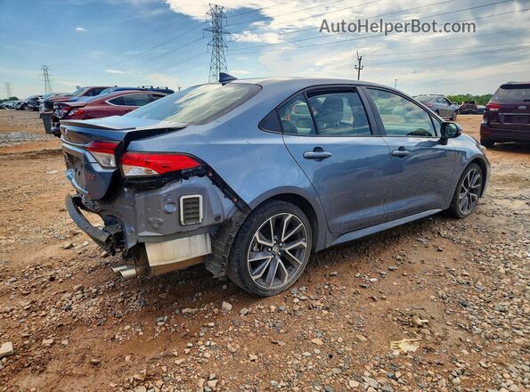 JTDS4RCE5LJ021532 2020 TOYOTA COROLLA Blue უკანა მარჯვენა